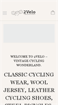 Mobile Screenshot of 2velo.com
